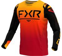 FXR Helium LE Maillot de motocross, rojo-naranja, tamaño L para Hombres