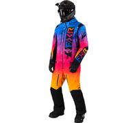 FXR Helium Lite 2023 Traje de moto de nieve de una pieza, negro-multicolor, tamaño M para Hombres
