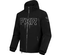 FXR Helium Pro 3-in-1 2025 Chaqueta para motos de nieve, negro/gris, Talla M