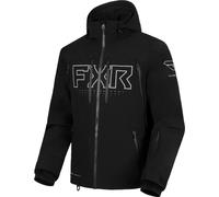 FXR Helium Pro 3-in-1 2025 Chaqueta para motos de nieve, negro-gris, tamaño XL para Hombres