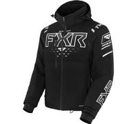 FXR Helium X 2-in-1 2023 Chaqueta para moto de nieve, negro-blanco, tamaño 2XL para Hombres