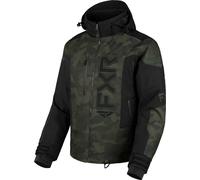 FXR Helium X 2-in-1 2025 Chaqueta para motos de nieve, verde, tamaño XL para Hombres