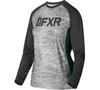 FXR Helium X Tech Camisa Funcional de Damas, negro-gris, tamaño S para Mujer