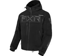FXR Maverick 2-in-1 Chaqueta para moto de nieve, negro/gris, Talla 3XL