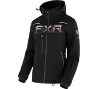 §Chaqueta de Nieve Mujer FXR Maverick Negro-Uva Descolorido§