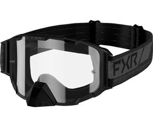 FXR Maverick Clear 2023 Gafas de motocross, negro-gris para Hombres