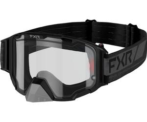 FXR Maverick Cordless Electric 2023 Gafas de motocross, negro-gris para Hombres