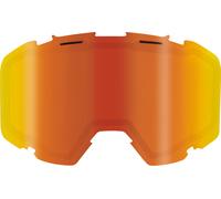 FXR Maverick Dual Lente de repuesto con espejo juvenil, rojo-amarillo-naranja