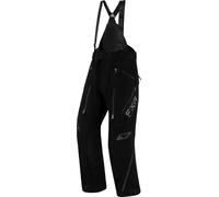 FXR Maverick Lite Pantalones baberos para motos de nieve, negro, tamaño XL para Hombres