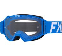 FXR Maverick Prime 2025 Gafas de motocross, azul/blanco