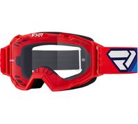 FXR Maverick Prime Graphic Gafas de motocross, rojo/azul