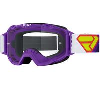 FXR Maverick Prime Graphic Gafas de motocross, Rojo/negro/morado/blanco