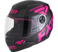 FXR Nitro Core Youth Casco de moto de nieve, negro-rosa, tamaño S para Hombres