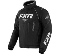 FXR Octane 2023 Chaqueta para moto de nieve, negro-blanco, tamaño S para Hombres