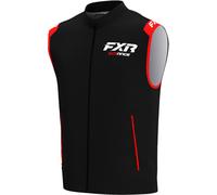 FXR Off-Road Logo Chaleco de motocross, negro/rojo, Talla S
