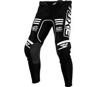 FXR Podium Gladiator 2024 Pantalones de motocross, negro-blanco, tamaño 36 para Hombres