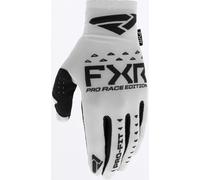 FXR Pro-Fit Air 2023 Guantes de motocross, negro-blanco, tamaño L para Hombres
