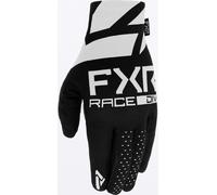 FXR Pro-Fit Lite Guantes de motocross juvenil, negro-blanco, tamaño S
