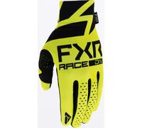 FXR Pro-Fit Lite Guantes de motocross, negro-amarillo, tamaño XL para Hombres
