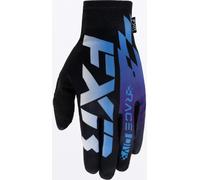 FXR Pro-Fit Lite Guantes de motocross, negro-lila, tamaño M para Hombres