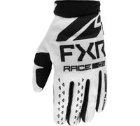 FXR Reflex 2023 Guantes de motocross, negro-blanco, tamaño XL para Hombres
