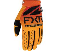 FXR Reflex 2023 Guantes de motocross, negro-naranja, tamaño 2XL para Hombres