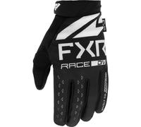 FXR Reflex 2023 Guantes de motocross para niños, negro-blanco, tamaño S