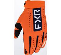 FXR Reflex Guantes de motocross, azul-naranja, tamaño S para Hombres