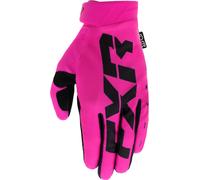 FXR Reflex LE Guantes de motocross, negro-rosa, tamaño 2XL para Hombres