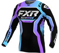 FXR Revo 2025 Maillot de motocross, azul-lila, tamaño XS para Hombres