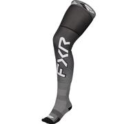 FXR Riding Logo Calcetines de motocross, negro-blanco, tamaño S M para Hombres