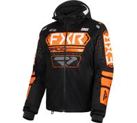 FXR RRX 2025 Chaqueta impermeable de motocross, negro-blanco-naranja, tamaño L para Hombres