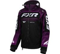 FXR RRX 2025 Chaqueta impermeable de motocross para mujer, negro-lila, tamaño XL