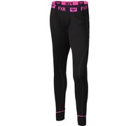 FXR Vapour Merino Lady Pantalones Funcionales, negro-rosa, tamaño S para Mujer