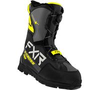 FXR X-Cross Pro BOA Botas para motos de nieve, negro/amarillo, Talla 40