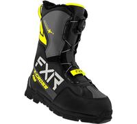 FXR X-Cross Pro Boa Stivali per motoslitte, Nero/Giallo, 41