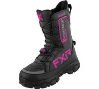FXR X-Cross Speed Botas para motos de nieve, negro/rosa, Talla 40