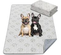 fxw Almohadillas lavables para perros, almohadillas para cachorros con súper absorbentes, 150 x 99 cm, especialmente diseñadas para 6 paneles de perros de 6 paneles, rectángulo