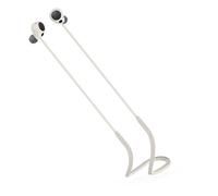 fxwtich Cuerda antipérdida para auriculares de cuerda para deportes, correa de auriculares antipérdida, cuerda de cuello de silicona impermeable para Sony Wf-c700n, beige