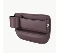 FxxxD1 Organizador Gap Asiento Coche para SsangYong ActYon 2006-2017,Organizador de Coche Entre los Asientos con Soporte para Vasos de Agua,A-Haupttreiber-Brown
