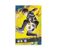 FXZFDCD Blue Lock - Póster decorativo clásico de anime y animación para pared, pintura decorativa para dormitorio, 30 x 45 cm, estilo sin marco