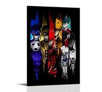 FXZFDCD Blue Lock - Póster decorativo clásico de anime y animación para pared, pintura decorativa para dormitorio, 30 x 45 cm, estilo marco