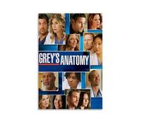 FXZFDCD Grey's Anatomy - Póster decorativo para pared, diseño retro de película y serie de televisión increíble, 20 x 30 cm, estilo sin marco