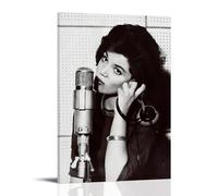 FXZFDCD Lienzo decorativo con diseño de cantante legendario de Connie Francis con diseño de cantante famoso cantante para pared, póster decorativo para dormitorio, 20 x 30 cm, estilo marco