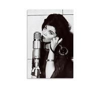 FXZFDCD Lienzo decorativo de Connie Francis con diseño de cantante legendario y famoso cantante para pared, póster decorativo para dormitorio, 20 x 30 cm, estilo sin marco