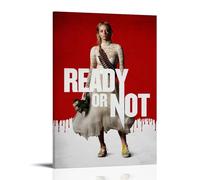 FXZFDCD Lienzo decorativo para pared de Ready Or Not Retro Movie And Amazing TV Series, póster decorativo para dormitorio, 20 x 30 cm, estilo marco