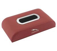FXZNB Portapañuelos para Coche Portapañuelos para Coche Caja Porta pañuelos para el Respaldo del Asiento, para Jaguar S-Type、X-Type.,Red