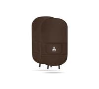 FXZNB Protector de Respaldo de Asiento, Almohadilla Protectora para el Asiento Trasero del Coche, para Mitsubishi Montero Sport Destinator.,Brown