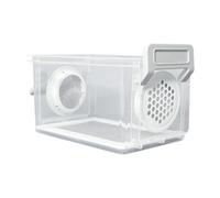 Fxzqgnh 1 Caja de Cría de Grillos Terrario Transparente Recipiente para Alimentación Mini Contenedor Granja de Larvas Ventilación Eficiente Adecuado para, Style a, Individual