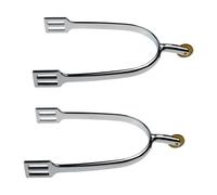 Fxzqgnh 2 Espuelas de Caballo para Hombre Y Mujer, Accesorio Ecuestre, Espuelas Vaqueras Occidentales